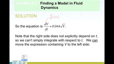 Enter expression and pressor the button. Separable Differential Equations (Math 242 Sec 5.1 part 3 ...