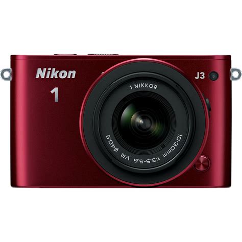 Nikon 1 J3 142 Megapixel Mirrorless Camera With Lens 10 Mm 100 Mm