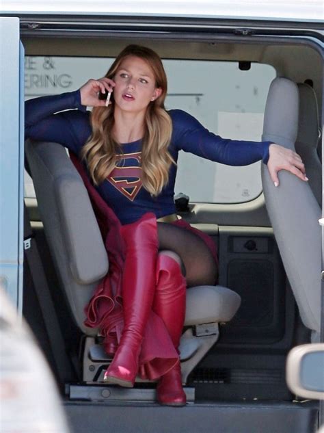 celebs in pantyhose nylons stockings melissa supergirl supergirl tv supergirl