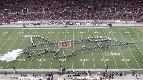 The Ohio State Marching Band Top Gun Halftime Show Vs Purdue Nov