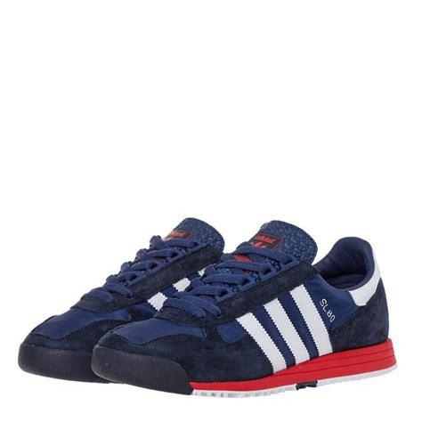 Break the rules and define new ones. adidas SL80 Trainers | FV4415 Navy And White | Aphrodite Clothing