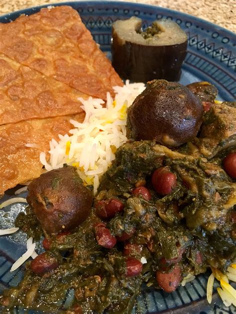 Ghormeh Sabzi Is An Iranian Favorite This Flavorful Herb And Beef Stew