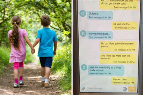 Nineyear Old Boys Awkward Text Conversation With New Girlfriend Goes