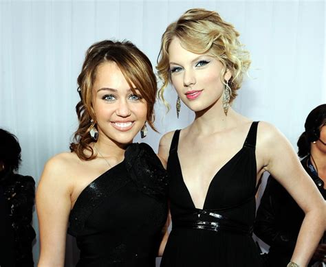 Taylor Swift Praises Miley Cyrus In Flashback Interview Video Us Weekly