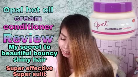 Opal Hot Oil Cream Conditioner Review Road To Beautiful And Shinier Hair Sit N Joy Youtube