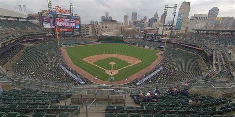 Section 328 At Comerica Park
