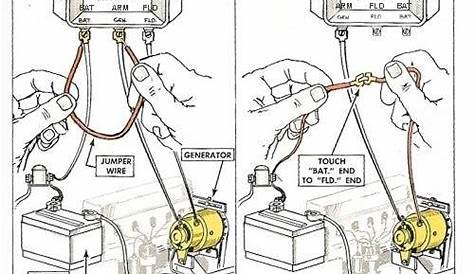 ford tractor voltage regulator wiring diagram