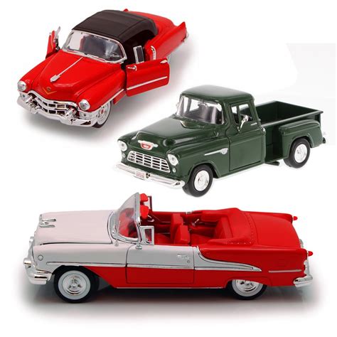 Best Of 1950s Diecast Cars Set 17 Set Of Three 124 Scale Diecast