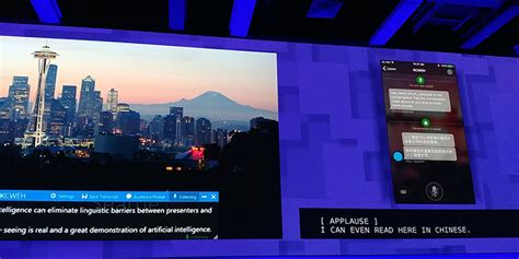 Microsoft Demos Real Time Presentation Translator For
