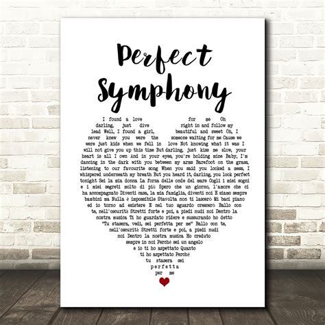 Ed Sheeran Perfect Symphony Tekst - Ed Sheeran & Andrea Bocelli Perfect Symphony Script Heart Quote Song