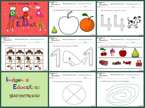 Actividades de preescolar segunda parte, para imprimir. Cuadernillo de 40 actividades para 4 años, Educación ...