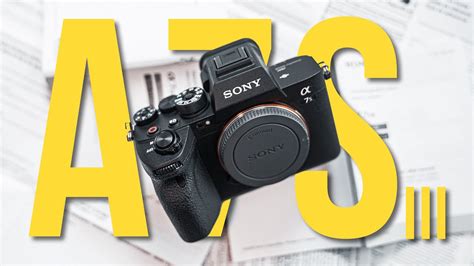 Sony A7s Iii Unboxing And First Impressions Youtube
