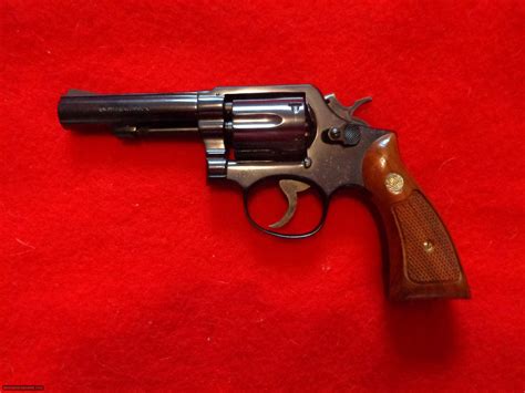 Smith And Wesson Model 10 With 4 Inch Heavy Barrel