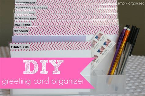 Buy the best and latest card organizer on banggood.com offer the quality card organizer on sale with worldwide free shipping. DIY: greeting card organizer - simply organized