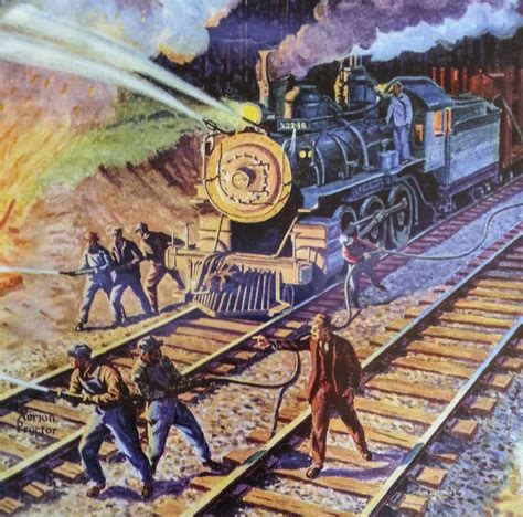 Pin By Clif Korlaske On Railroad Art Railroad Art Train Art