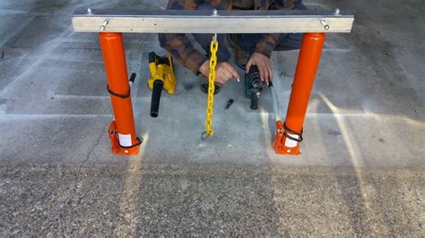 Large mushroom anchors are often used for permanent mooring buoys. Drop-In Anchors for Concrete - Hilti vs. Simpson - YouTube