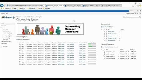 Onboarding Solution With Infowise Youtube