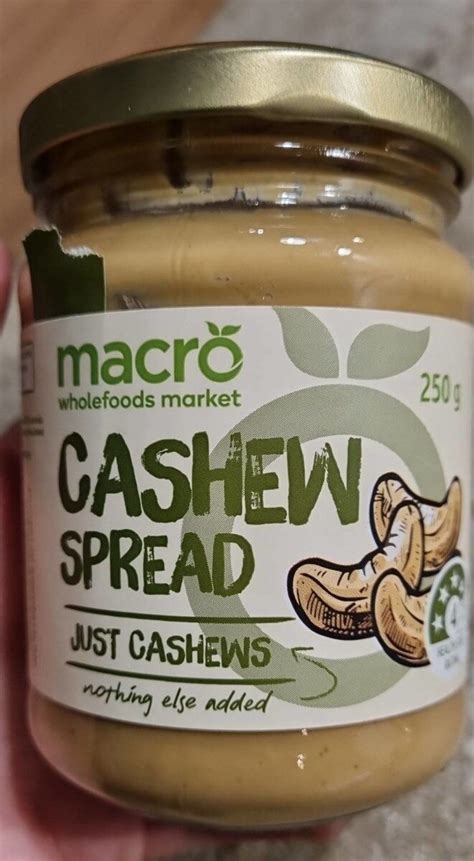 cashew spread macro