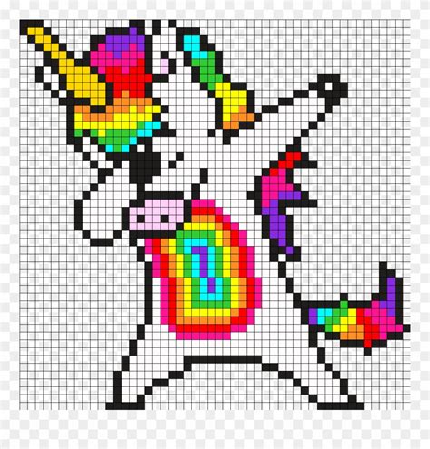 Easy To Draw Pixel Art Unicorn