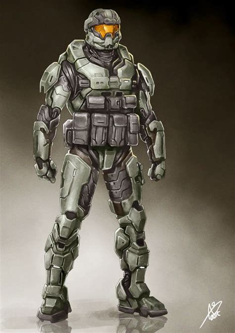 Commission Halo By Aiyeahhs On Deviantart Video Game Art Halo
