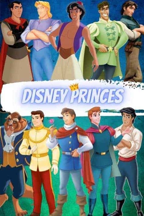 Disney Princes List Hunks And Heros Featured Animation 2024