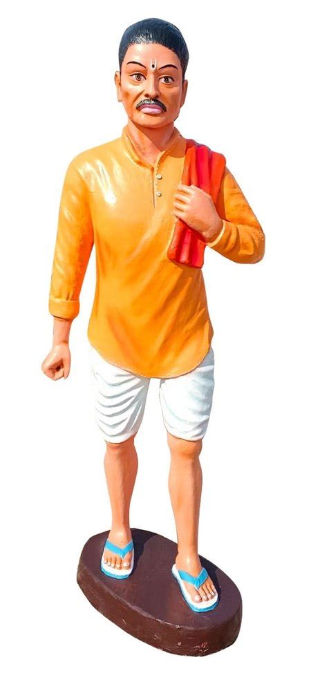 Frp Farmer Fiber Statue For Decoration At Rs 40000 In Shegaon Id