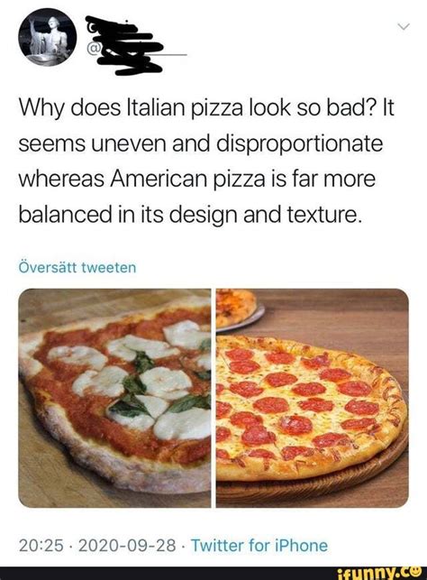 Why Does Italian Pizza Look So Bad It Seems Uneven And