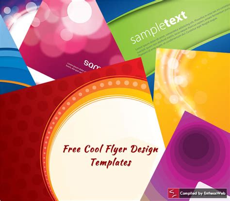Free Cool Flyer Design Templates Entheosweb