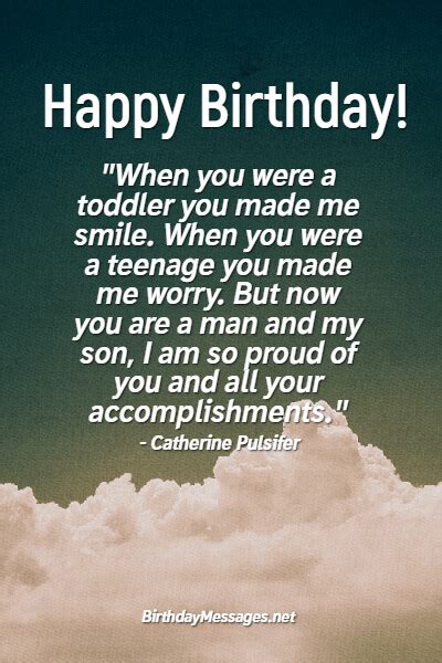 Son Birthday Wishes And Quotes Heartfelt Birthday Messages For Sons