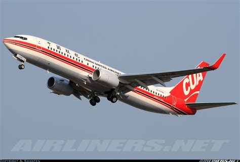 Boeing 737 89p China United Airlines Aviation Photo 2167848