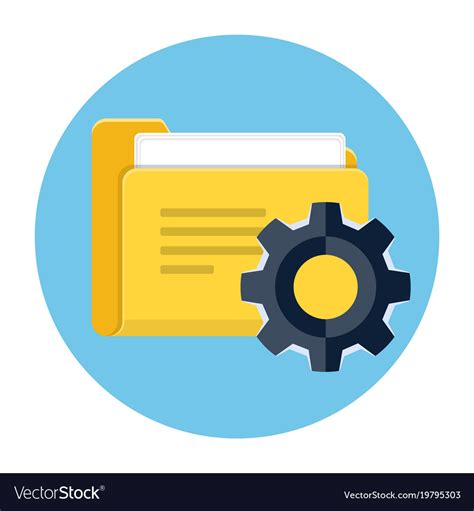 Project Management Icon Royalty Free Vector Image