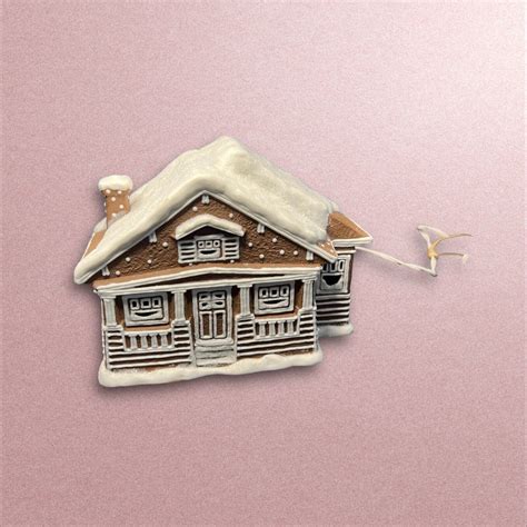 Baker Street Porcelain Bungalow Gingerbread House Midwest Of Cannon