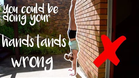 How To Hold A Longer Handstand Youtube