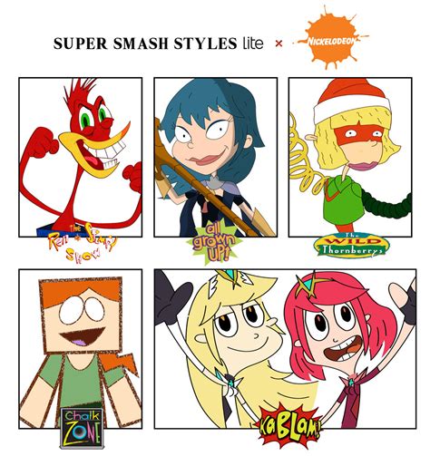 Super Smash Styles Lite X Nickelodeon Part 5 By Xeternalflamebryx On