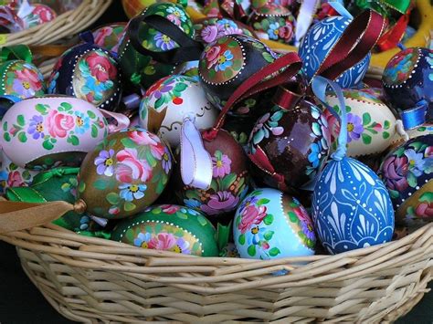 Beautiful Hand Painted Easter Eggs Pictures Photos And Images For