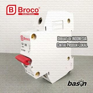 Jual BROCO MCB 4A 1P 17304C Shopee Indonesia