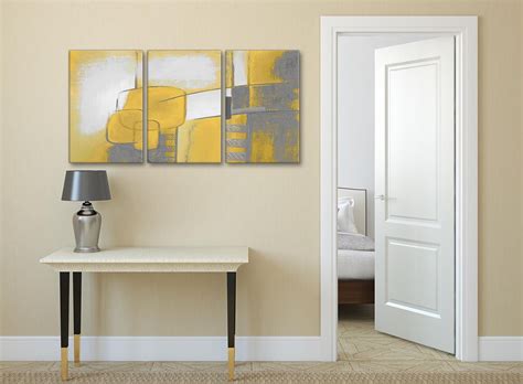 A wide variety of yellow wall art options are available to you, such as subjects, print method, and 2,640 yellow wall art products are offered for sale by suppliers on alibaba.com, of which other home decor accounts for 6%, tapestry accounts for 1. 3 Piece Mustard Yellow Grey Painting Kitchen Canvas ...