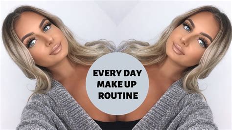 My Everyday Make Up Routine💗 Youtube