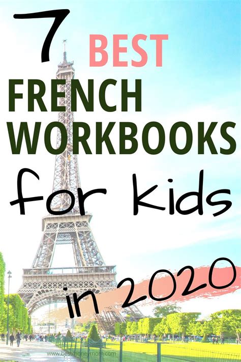 Best French Workbooks For Kids | Learning a second language, Workbook ...