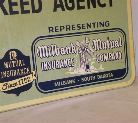 Specialized classic car insurance carriers for your baby. Bargain John's Antiques | Reed Agency Insurance Antique Advertising Sign - Bargain John's Antiques