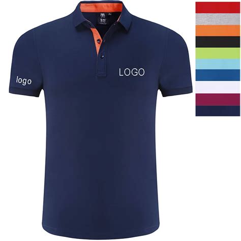 Polo De Manga Corta Con Logotipo Personalizado Ropa De Trabajo Con