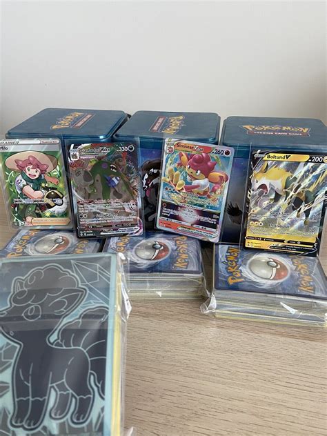 Pokemon Card Lot Official Tcg Cards Ultra Rare Included Ex Gx V Mega Holos Ebay