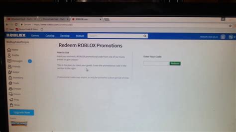Robux Hack 2017 Promo Code Youtube