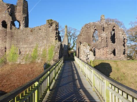 Photographs Of Grosmont Castle Monmouthshire Wales Castle Entrance