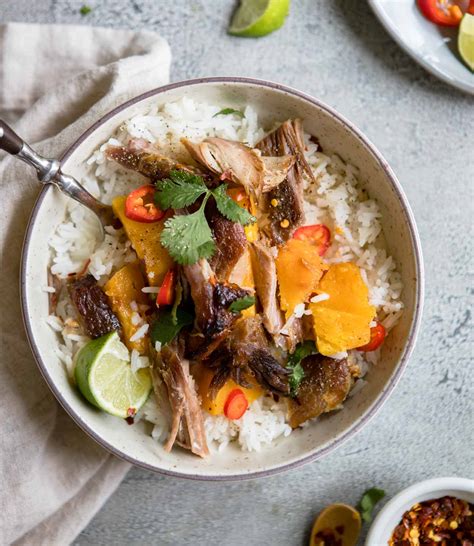 The longer you soak the pork the stronger the flavours will be. Braised Asian Pork Recipe - Howe We Live