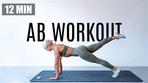 Min Intense Ab Workout At Home No Equipment No Repeat Youtube