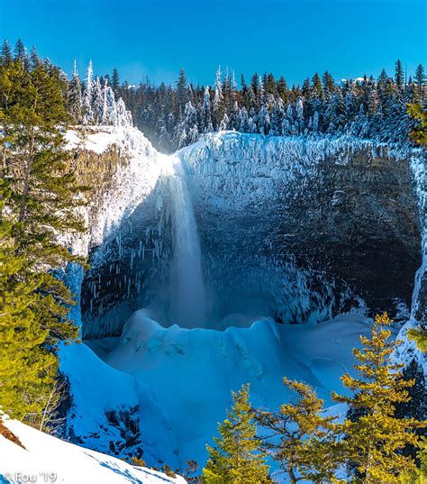 Waterfall Frozen Ice Landscape Winter Hd Phone Wallpaper Peakpx