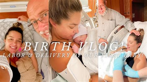 Birth Vlog Labor And Delivery Of Our First Baby 38 Weeks Youtube