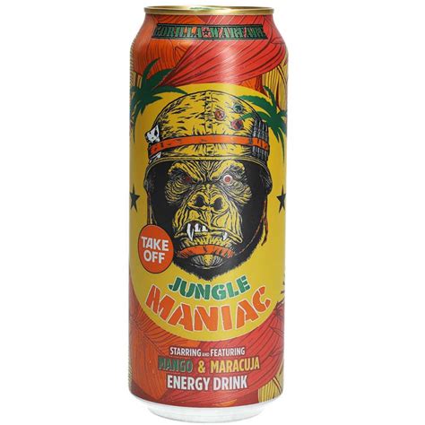 Take Off Energy Drink Jungle Maniac Mango Maracuja 500ml Csokibarát