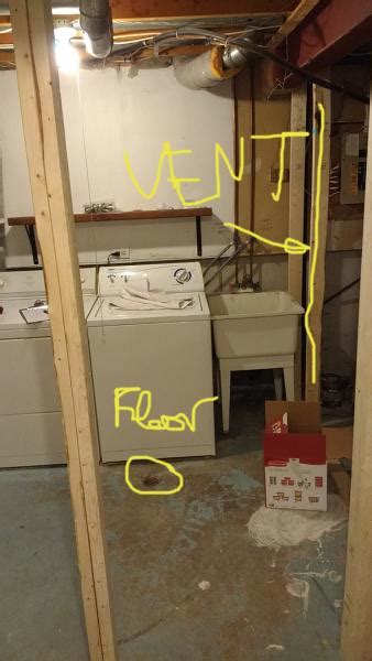 See full list on doityourself.com Roughing in basement bathroom-schematic for drain and vent ...